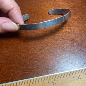 Small Sterling Cuff Bracelet